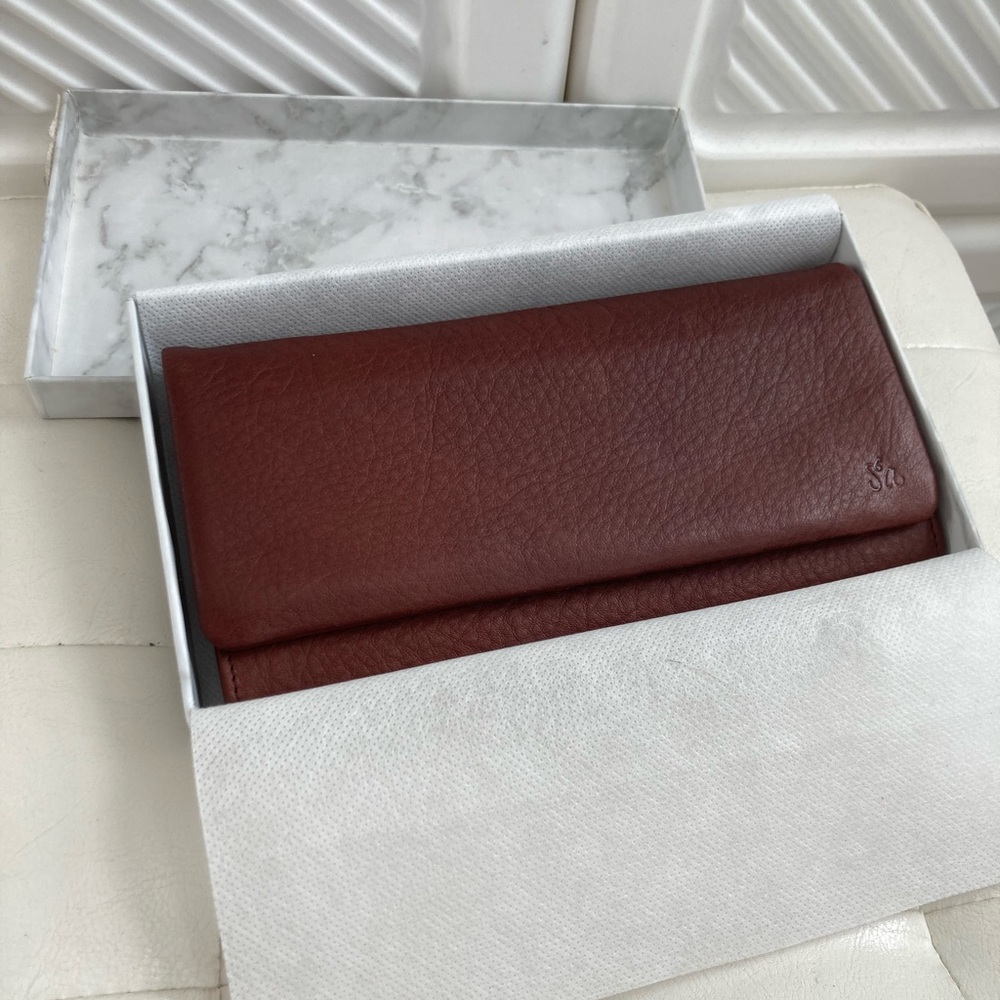 NEW LEATHER CONTINENTAL WALLET
